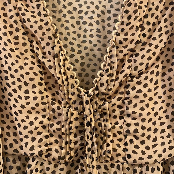 Printed blouse with 3/4 sleeves - Picture 3 of 4